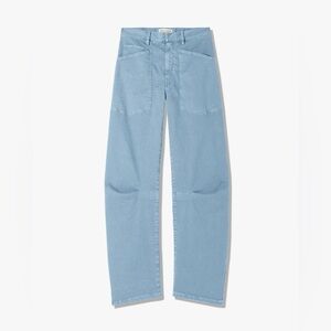 Nili Lotan Shon Pant Carpenter Bowleg in Light Blue